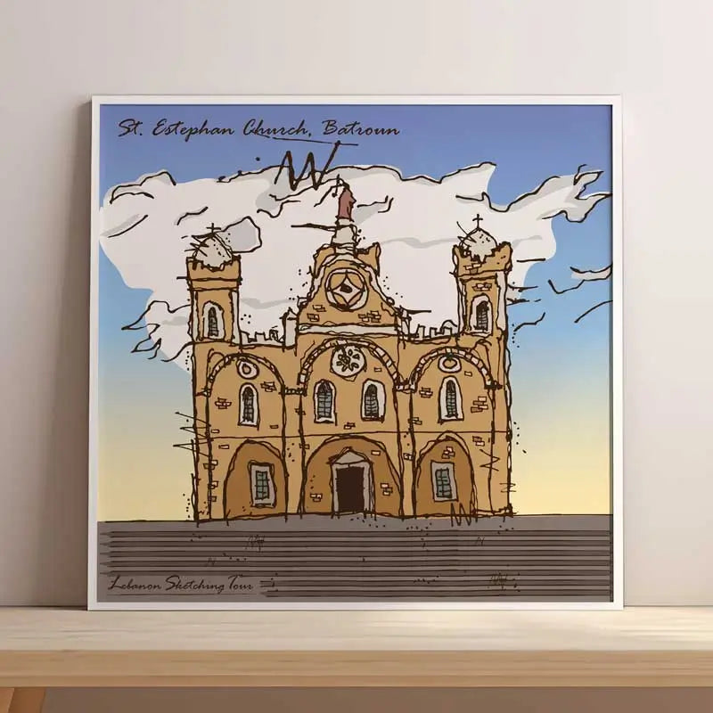 Religious Artwork - Batroun, St. Estephan Cathedral Poster