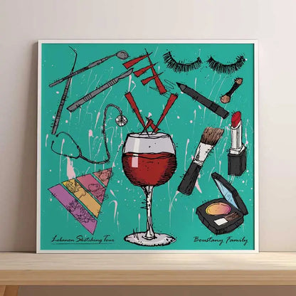 Customized Poster - Make-up Artist Print